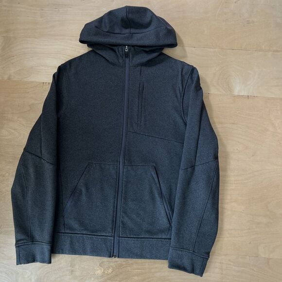 Lululemon City Sweat Zip Hoodie Small Gray Hooded Utility Athleisure Workout - Picture 8 of 8